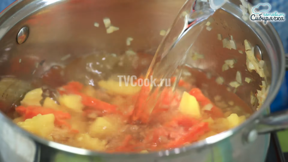 Суп с мясными фрикадельками и клецками по-домашнему Суп с мясными фрикадельками и клецками по-домашнему