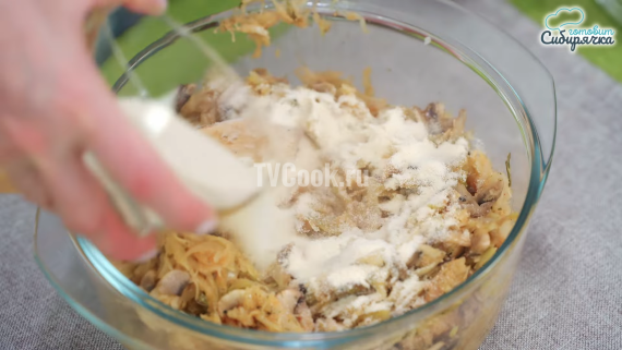 Котлеты из капусты с шампиньонами Котлеты из капусты с шампиньонами