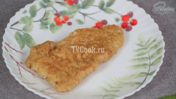 Шницель из свинины на сковороде Шницель из свинины на сковороде