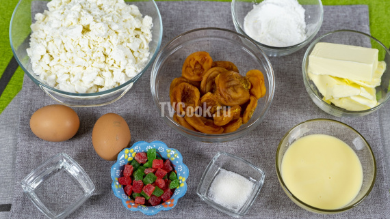 Творожная пасха с курагой и сгущенным молоком Творожная пасха с курагой и сгущенным молоком