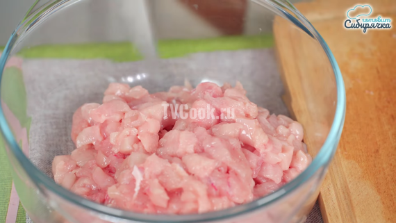 Куриные котлеты из филе с луком и приправами Куриные котлеты из филе с луком и приправами