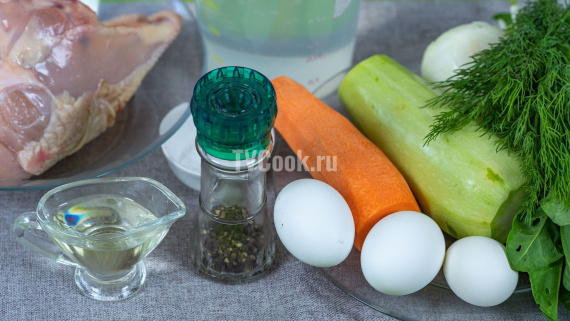 Щавелевый суп с курицей и овощами Щавелевый суп с курицей и овощами