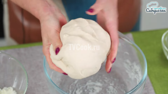 Чебуреки из пресного теста с луком и мясным фаршем Чебуреки из пресного теста с луком и мясным фаршем