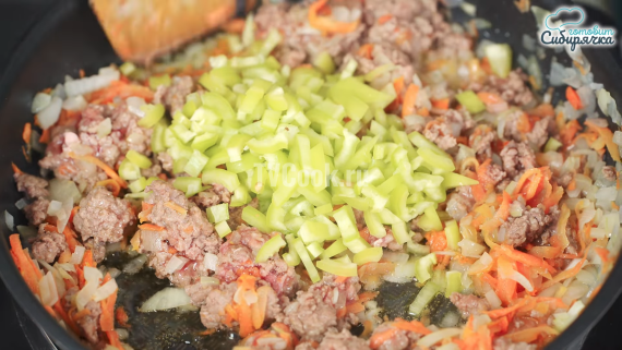 Вареники на заварном тесте с овощами и мясным фаршем Вареники на заварном тесте с овощами и мясным фаршем