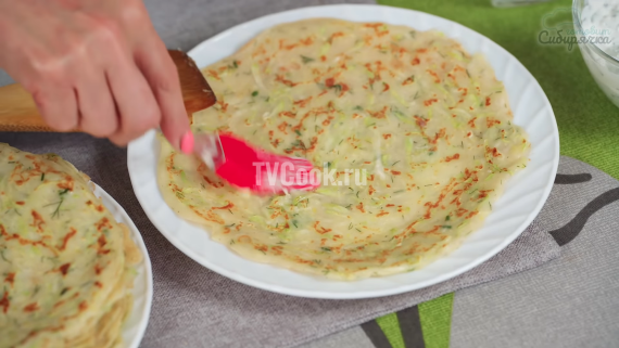 Кабачковые блины с яйцом на молоке Кабачковые блины с яйцом на молоке