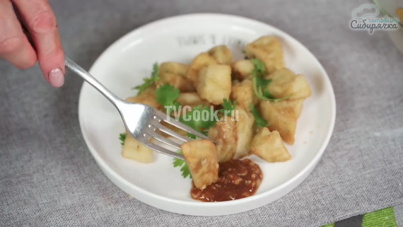 Закуска из обжаренных баклажанов с соусом по-китайски Закуска из обжаренных баклажанов с соусом по-китайски
