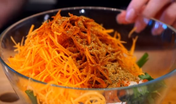 Закуска из фаршированных огурцов по корейский Закуска из фаршированных огурцов по корейский