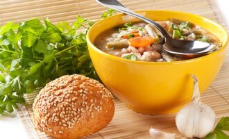 Итальянский Суп с Перловкой и Фасолью — Пошаговый Рецепт с Фото