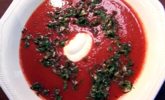 Как приготовить суп-пюре из свеклы