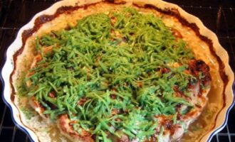 Жаркое из курицы под сыром с грибами в сливочном соусе — пошагово для новичков