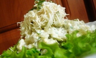 Классический яичный салат