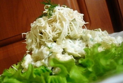 Классический яичный салат