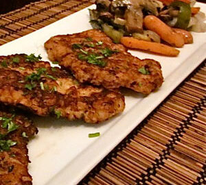 Рецепт Свиных Отбивных в Кляре с Соусом Карри