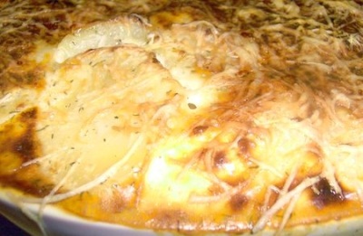 Рецепт Куриная Запеканка с Картофелем и Сыром