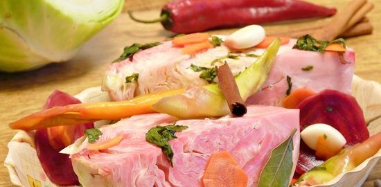 рецепт Капуста квашеная по-армянски