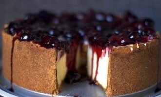 Нью-Йоркский чизкейк с вишней