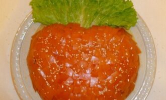 Салат "Острая клубничка"