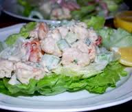 Бразильский салат с омарами