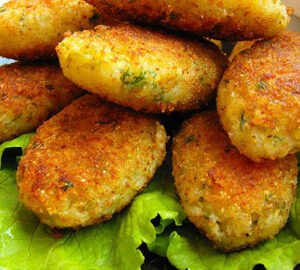 Манные зразы с мясом