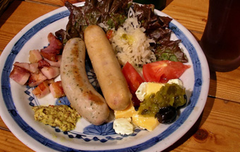 Картофельная колбаса