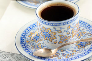 Карамельный кофе в турке
