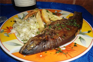 Рыба в фольге