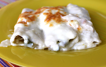 Каннеллони с творогом