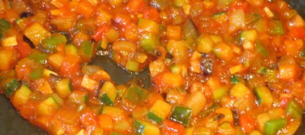 Овощное рагу с кабачками
