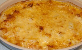 Картофельная запеканка с сыром
