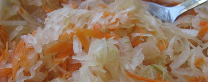 Капуста маринованная быстрая
