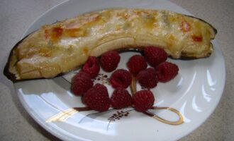 Бананы с горгонзолой