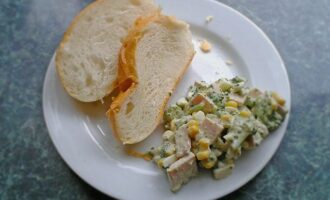 Вкусный салат с брокколи