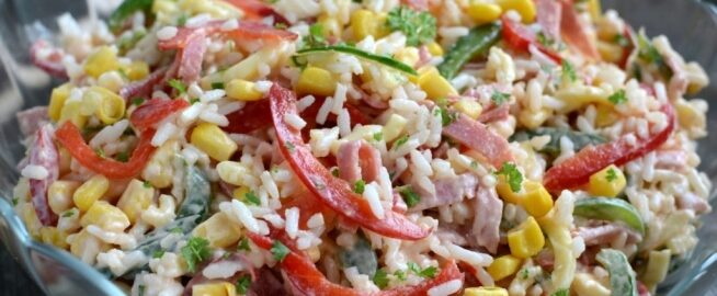 Венгерский рисовый салат