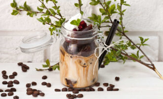 Замороженный кофе с медом