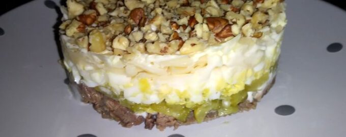 Мясной салат "Принц" с говядиной
