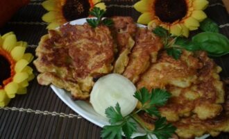 Индийские луковые оладьи