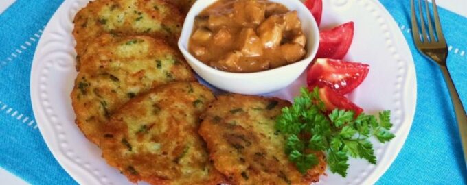 Картофельные оладьи