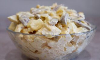 Салат «Сердцеедка» из куриных сердечек