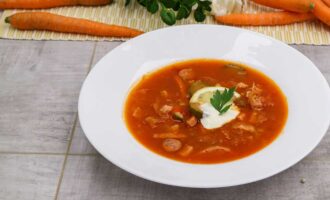 рецепт Настоящая солянка