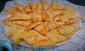 Печенье постное с семенами льна