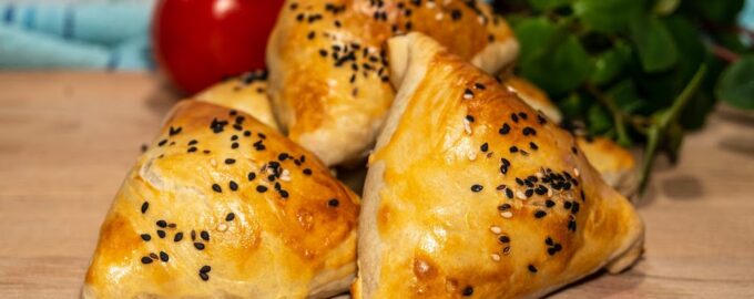 Узбекская сочная самса с мясом