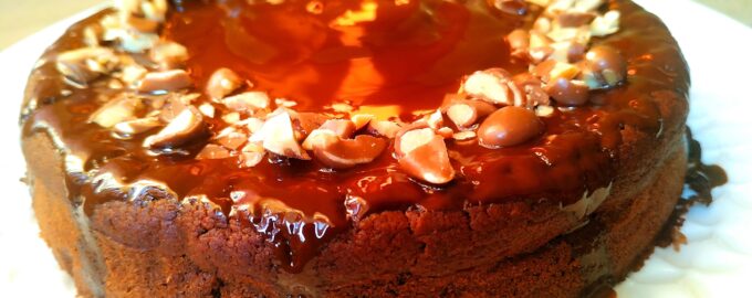 Десерт из молока и печенья