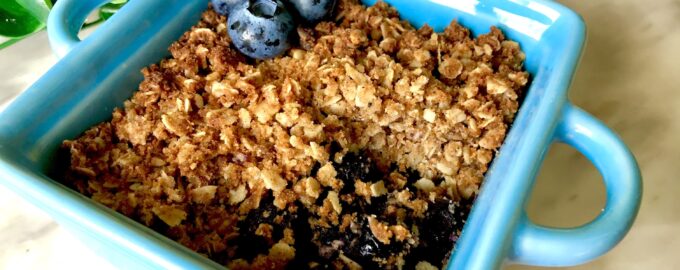 Крамбл с овсянкой