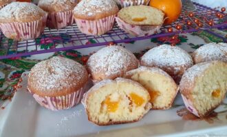 Мандариновые маффины