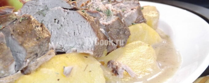 Тушеная утка в мультиварке