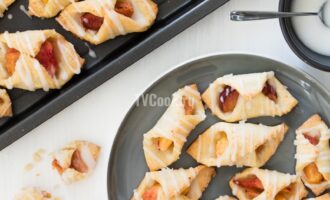 Печенье с персиками
