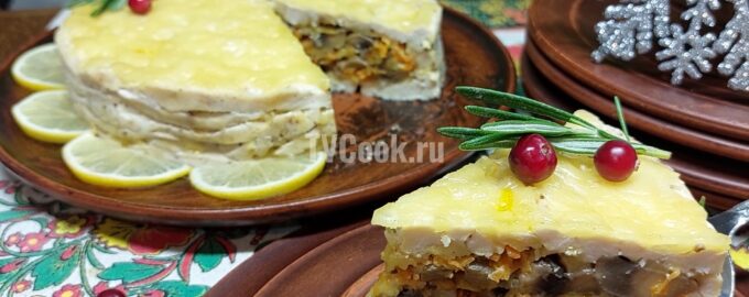 Мясная закуска "Серпантин"