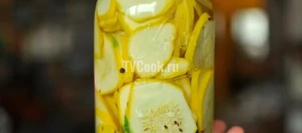 Патиссоны, маринованные на зиму