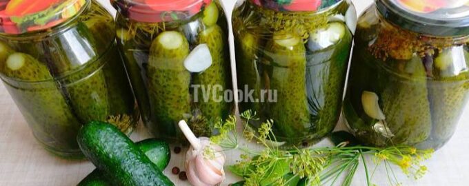 Маринованные огурцы на зиму