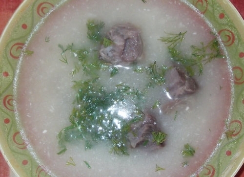 Готовый суп «Брндзи апур»